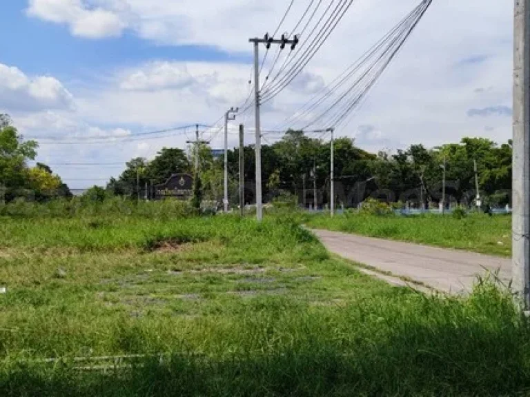 ขายที่ดินเปล่า ในหมู่บ้านดวงกมล หน้าโรงเรียนโสมาภา ถนนพระยาสุเรนทร์ซอย35