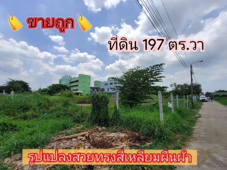 ขายด่วน ที่ดินเพชรเกษม 197 ตารางวา ถมแล้วทั้งแปลง สวัสดิการ 2 ซอย 11