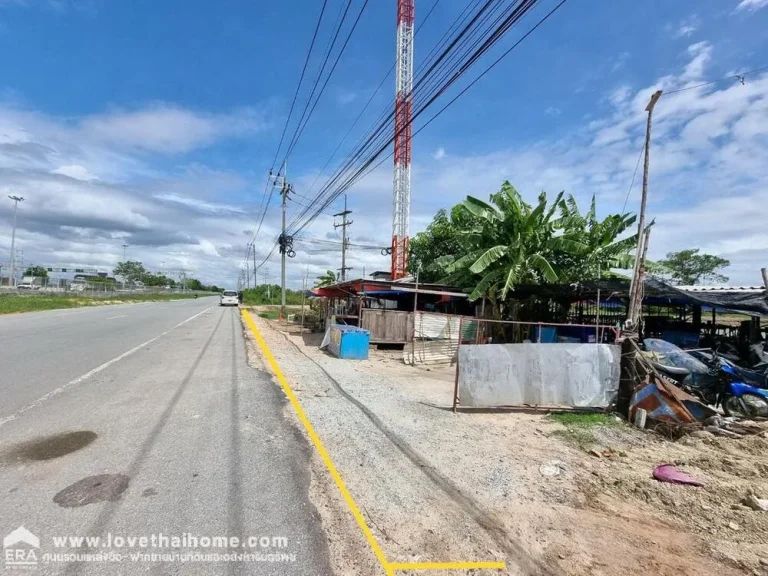 ขายที่ดินทำเลทอง หลังจุดพักรถมอเตอร์เวย์ สาย7 บางปะกง ฉะเชิงเทรา พื้นที่3-0-2ไร่ ขายถูกมาก 21ล้าน ราคาต่อรองได้ ใกล้ Airport Link สถานีทับช้าง