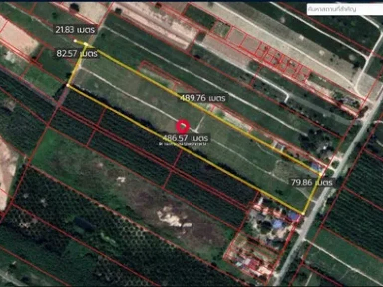 ขายที่ดิน 24-2-33 ไร่ นิคมพัฒนาสาย 13 ซอย 11 ตมะขามคู่ อนิคมพัฒนา จระยอง