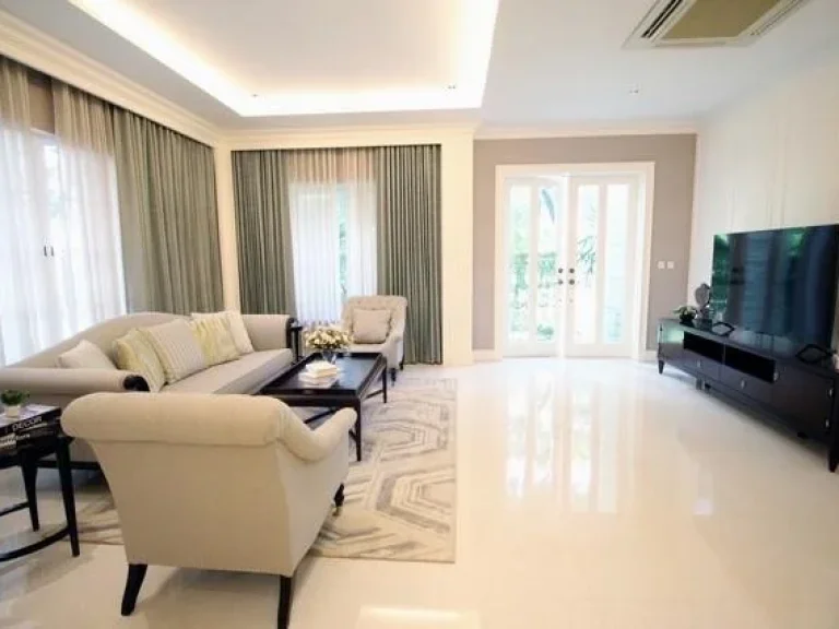 Sale And Rent บ้านหรู โครงการนาราสิริ บางนา บ้านใหม่ ตกแต่งสวย