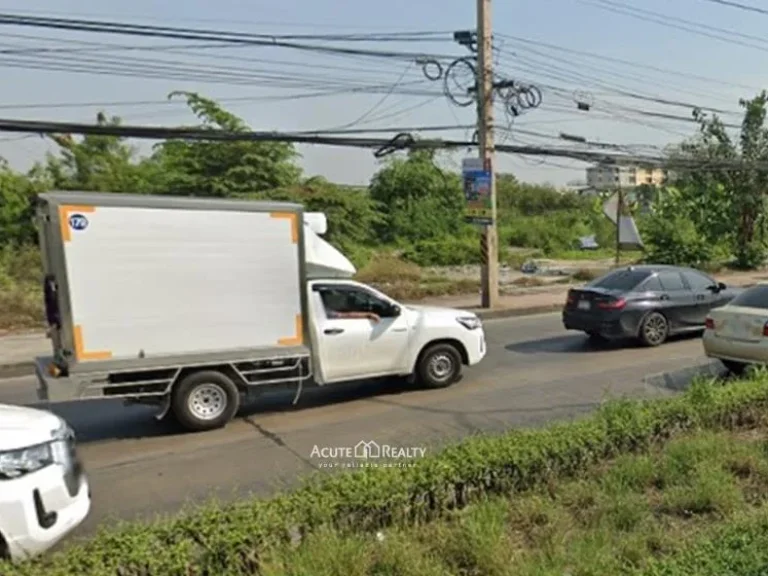 เช่าที่ดินติดถนนใหญ่ ทำเลดีมาก ใกล้ MRT คูคต ลำลูกกา ปทุมธานี