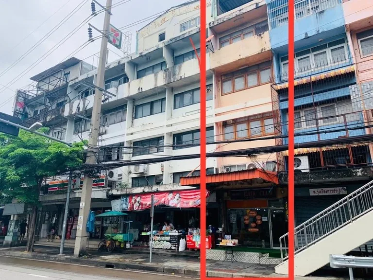 ขาย อาคารพาณิชย์ ติดถนนจรัญสนิทวงศ์ บางพลัด ใกล้รถไฟฟ้าMRT สถานีบางอ้อ ใกล้ซอยจรัญสนิทวงศ์962