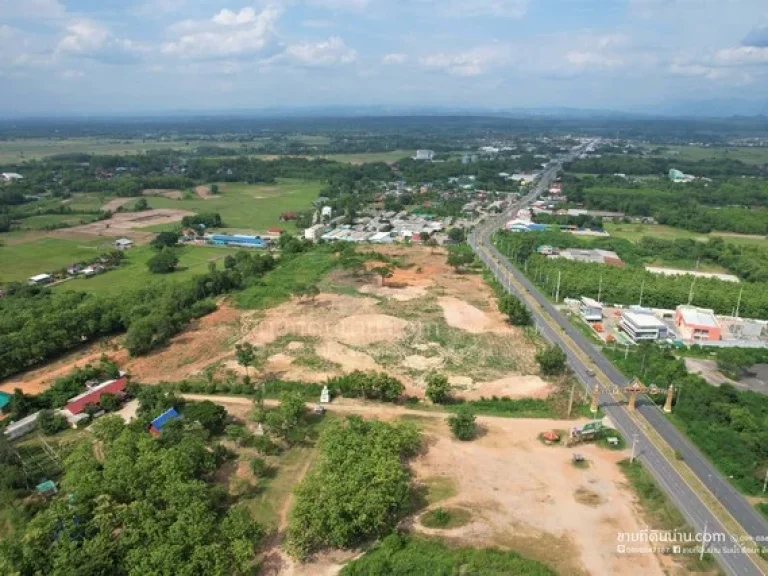 ที่ดินติดถนนทางหลวง 101 เวียงสา-น่าน เหมาะสำหรับลงทุน ฯลฯ