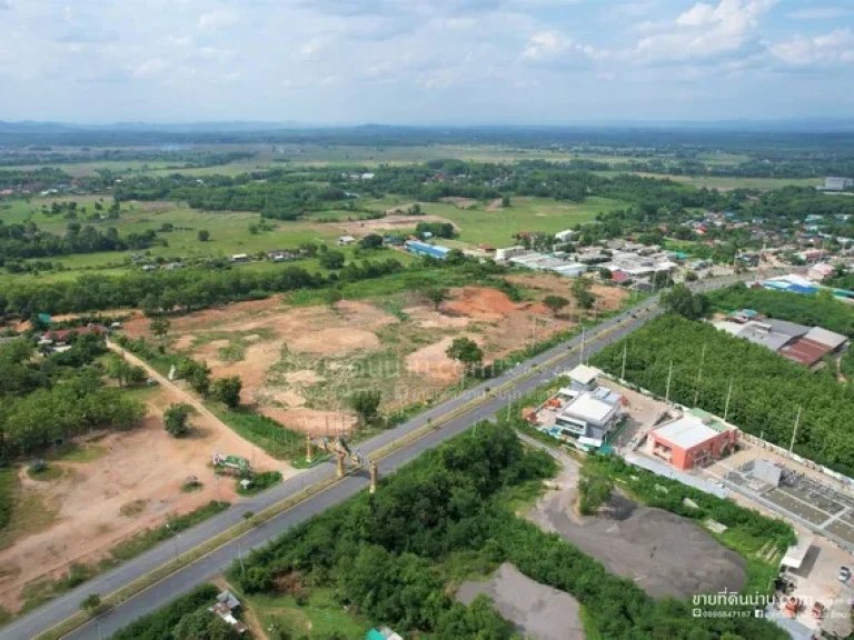 ที่ดินติดถนนทางหลวง 101 เวียงสา-น่าน เหมาะสำหรับลงทุน ฯลฯ