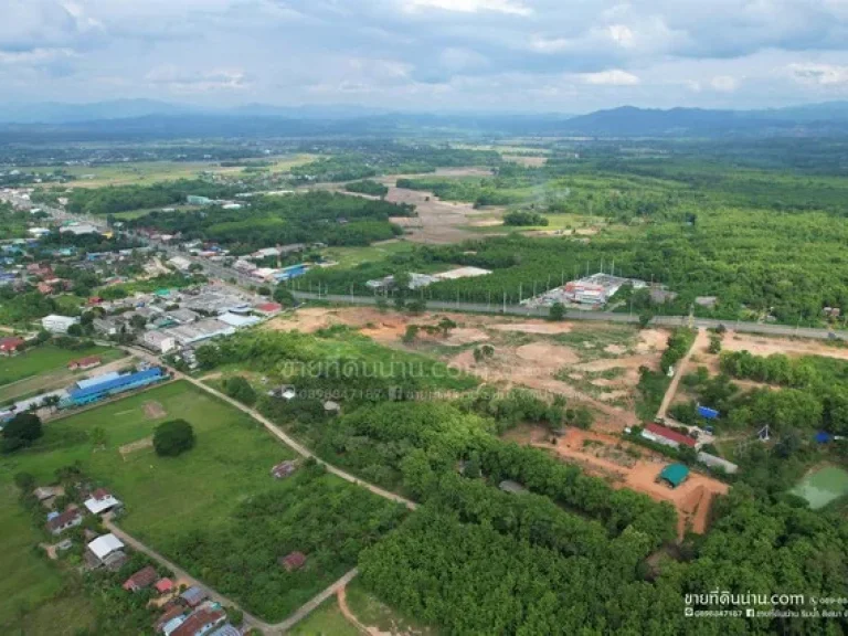 ที่ดินติดถนนทางหลวง 101 เวียงสา-น่าน เหมาะสำหรับลงทุน ฯลฯ