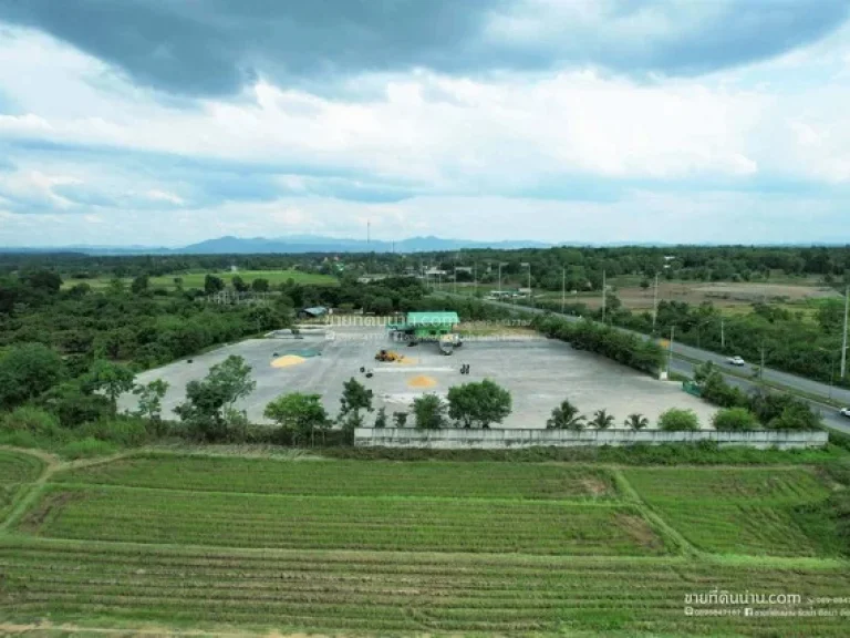 ที่ดินติดถนนสายหลัก 101 น่าน - แพร่ ระหว่างเวียงสา - น่าน เหมาะสำหรับต่อยอดทำธุรกิจ