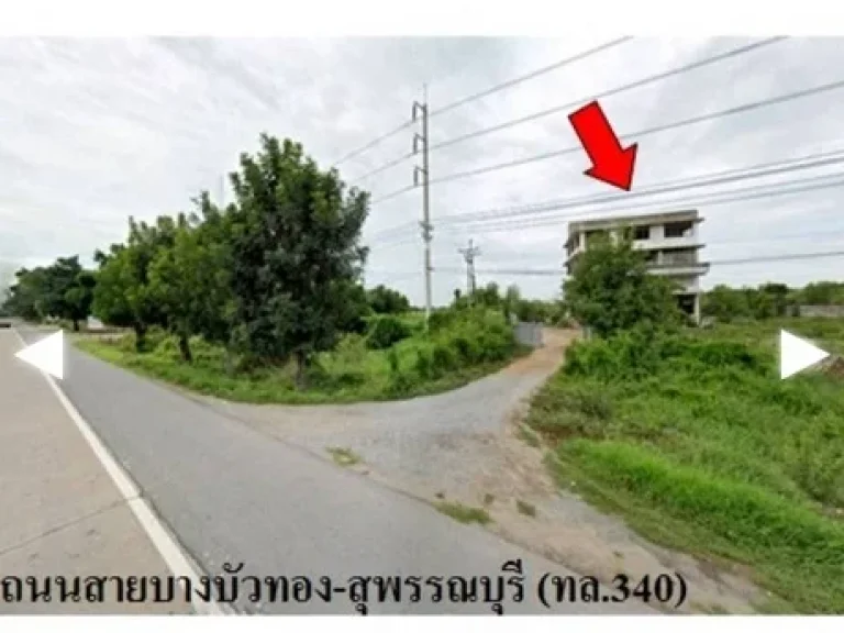 ขายที่ดิน ติดถนน 340 ขนาด 5 ไร่ พร้อมตึก 35 ชั้น อบางซ้าย จอยุธยา