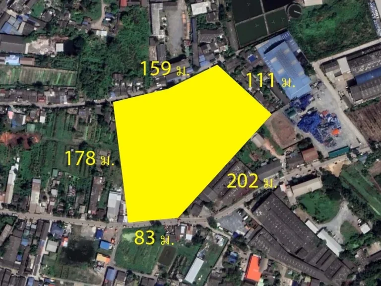 ขายที่ดิน 21-1-64 ไร่ อกระทุ่มแบน จสมุทรสาคร ใกล้ โลตัส