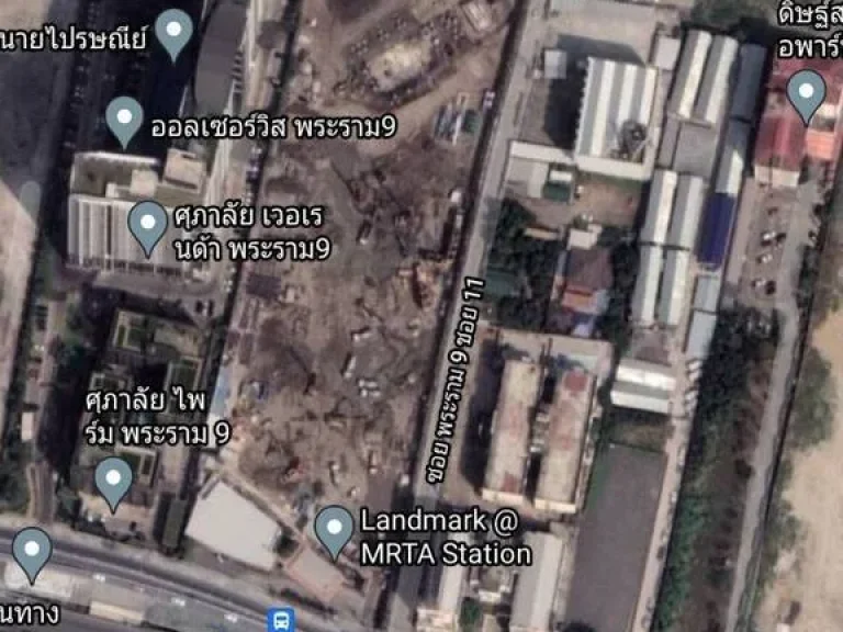 ขายที่ดิน 1-0-57 ไร่ ซอยพระราม9 ซอย 11 ใกล้ RCA แขวงบางกะปิ เขตห้วยขวาง กรุงเทพๆ