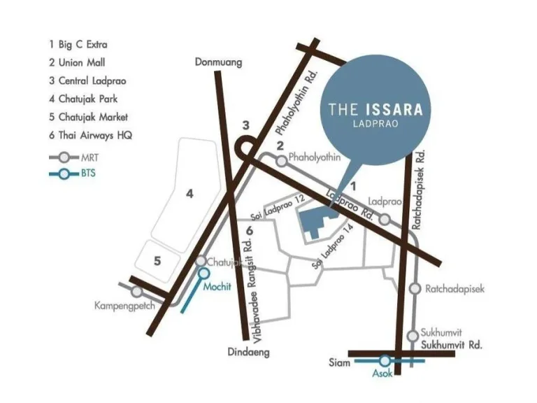 ให้เช่า THE ISSARA Ladprao ชั้น 39 1 ห้องนอน 1 ห้องน้ำ เนื้อที่ 65 ตรม ตกแต่งครบ พร้อมอยู่ ค่าเช่า 25000 บาทเดือน