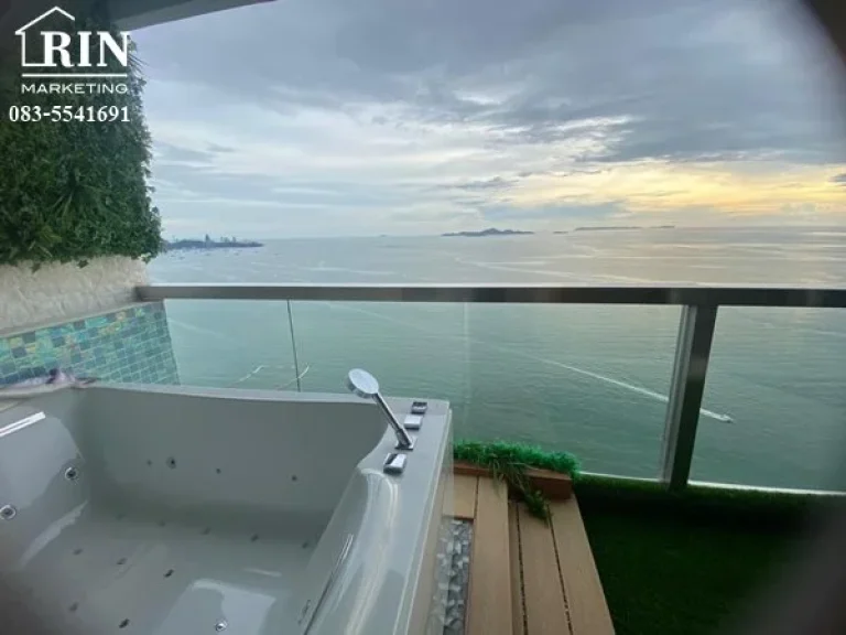 ขาย คอนโด เดอะ ปาล์ม วงศ์อมาตย์ บีช พัทยา 9909 ตรม For Sell The Palm wongamat Beach Front pattaya 9909 Sqm hight floor direct sunset S03-0978