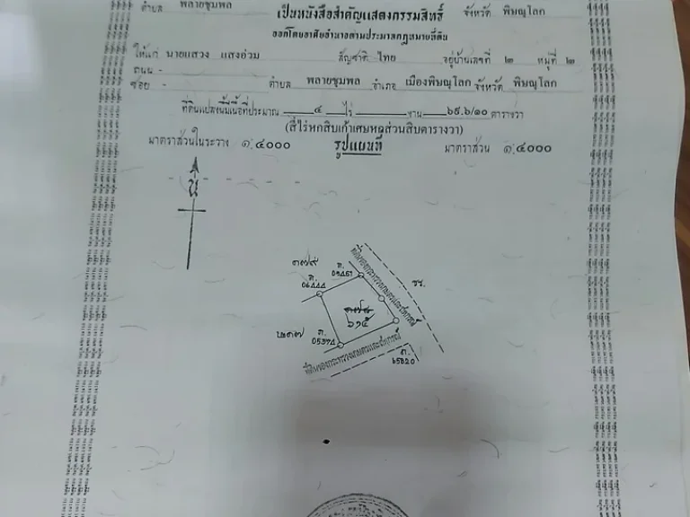 ขายที่ดินแปลงใหญ่ในพิษณุโลก35ไร่87ตารางวาใครสนใจติดต่อมาได้เลย