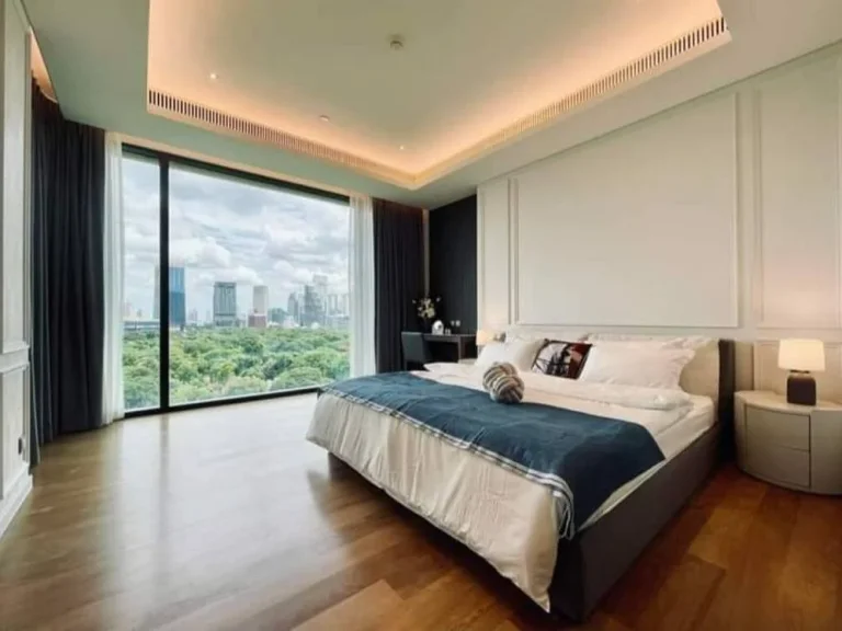 Sindhorn Tonson Private luxury residence 1 Bedroom for rent ให้เช่า สินธร ต้นสน หลังสวน 1 ห้องนอน 88 ตรม วิวสวนลุม ห้องใหญ่ สวย