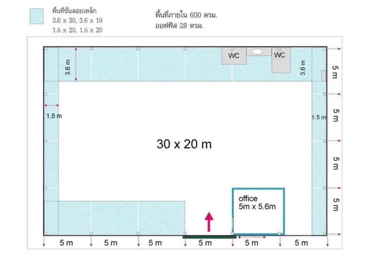 ให้เช่าโกดัง พร้อมออฟฟิศ 600 ตรม อสามพราน นครปฐม ใกล้รรนายร้อยตำรวจ