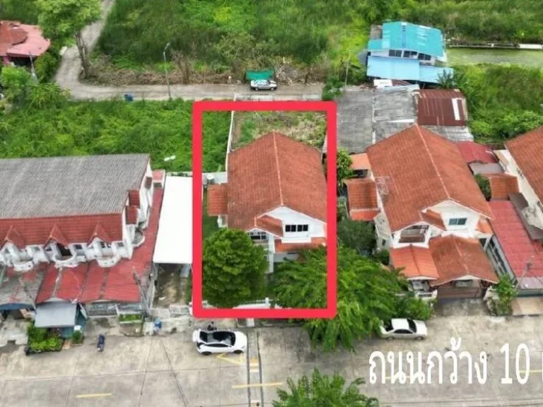 บ้านเดี่ยว 2 ชั้น หมู่บ้านพฤกษา การ์เด้นโฮม 2 ซอยวัดพระเงิน บางใหญ่