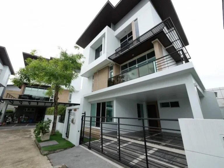 For Sale บ้านเดี่ยว 3 ชั้น หมู่บ้านเนอวาน่า บียอนด์ ไลท์ พระราม9