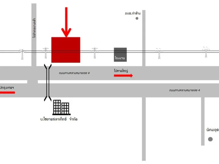 ขายที่ดินทำเลดี ติดถนนใหญ่เอเชียหมายเลข4 ใกล้แยกบางกล่ำ