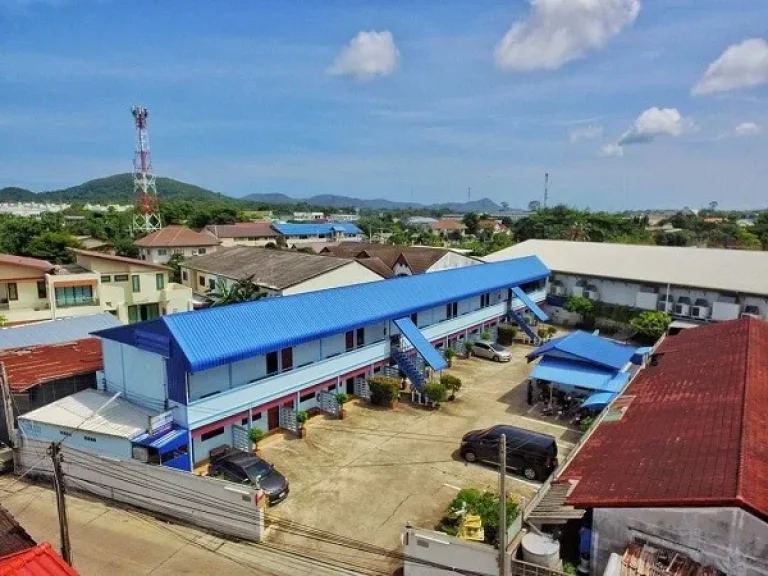 ขายด่วน โรงแรม 2 ชั้น ตรงข้ามหาดเตยงาม สัตหีบ ติดถนนสุขุมวิท ใกล้สนามบิน