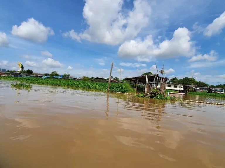 ขาย ที่ดิน 1220 วา ติดแม่น้ำเจ้าพระยา ตรงข้ามกระทรวงพาณิชย์ นนทบุรี