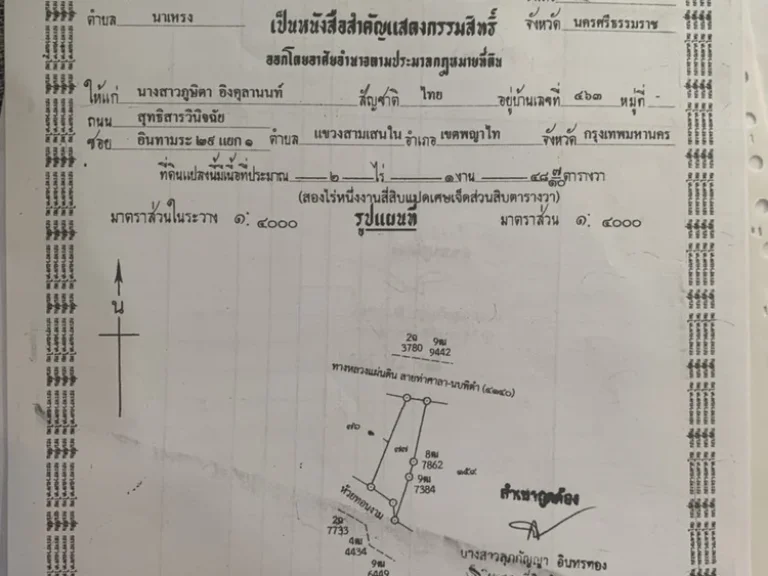 ขายบ้าน 2 หลัง 2 ไร่ 1 งาน 48 ตรว พร้อมสวนยางพารา