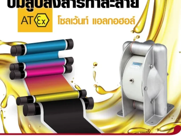 ปั๊มพาราฟิน ปั๊มเคโรซีน ปั๊มเคมีกันระเบิด Explosion proof