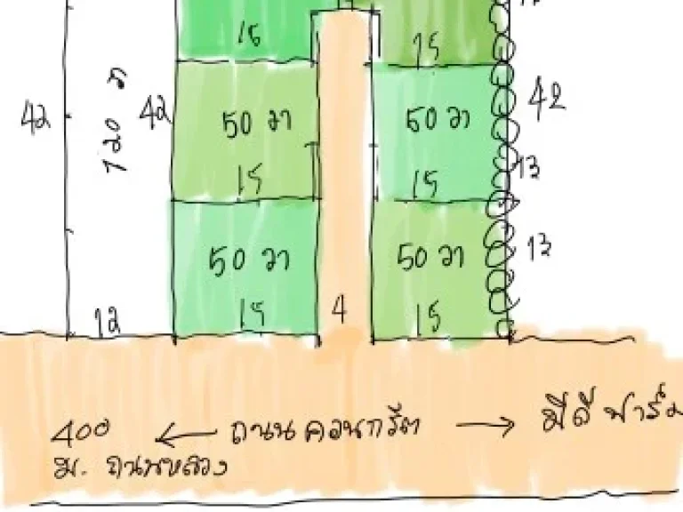 ขายที่ดิน ขายนักลงทุน ระยอง แกลง ใกล้ทะเลหาดแม่พิมพ์ 8 นาที ขนาด 340 ตรว 50ตรวา 6 แปลงเหมาะทำบ้านจัดสรรบ้าน pool villa ขาย