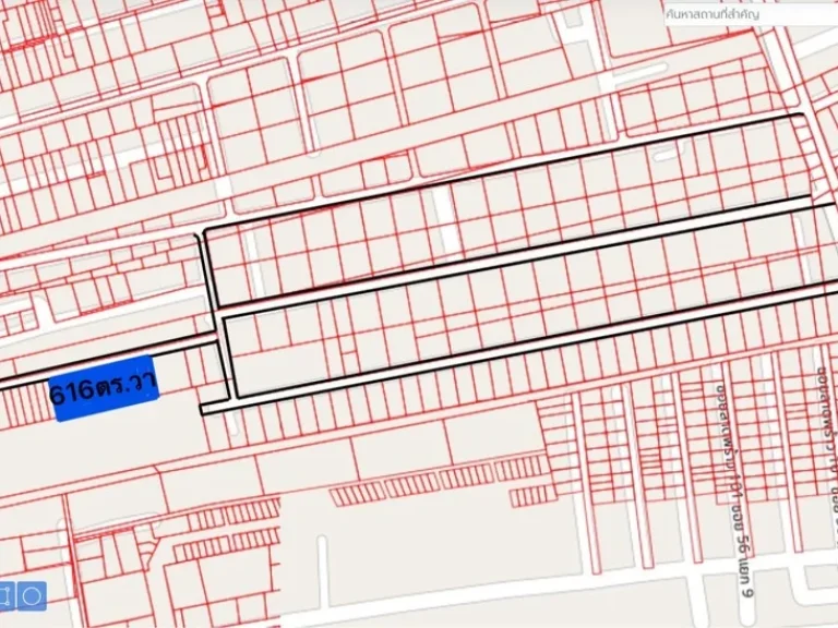 ขายที่ดิน 616 ตารางวา ซอยโพธิ์แก้ว3 แยก7 แยก9 แยก11 ลาดพร้าว101 นวมินทร์ รามอินทรา