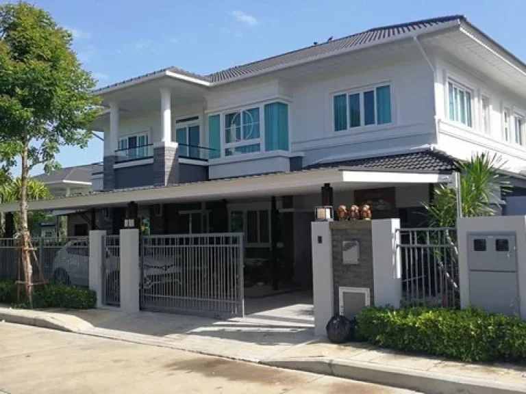 บ้าน ศุภาลัยพรีม่าวิลล่าสาย1 พท 112 ตารางวา 4BR4BATHROOM 21900000 THAI BAHT สภาพแวดล้อมดี