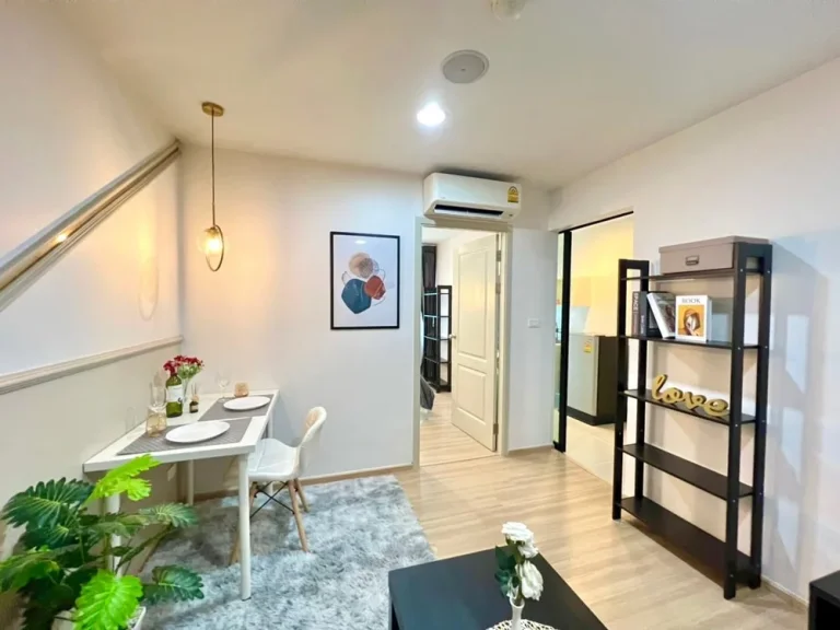 ขายคอนโด บี ลอฟท์ B Loft สุขุมวิท 115 ขนาด 1 ห้องนอน 29 ตรม ชั้น 4 วิวสระ ใกล้ BTS ปู่เจ้า