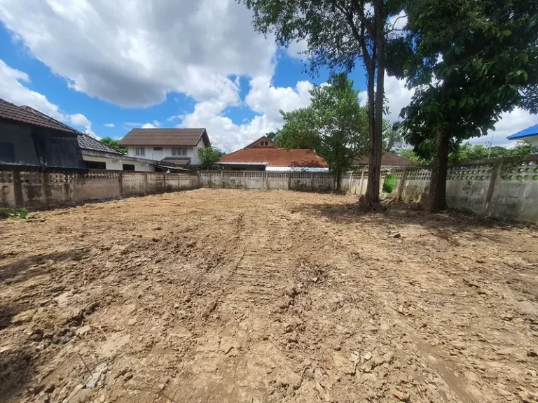 ขายที่ดินสันทราย จเชียงใหม่ บ้านสวนนนทรี เยื้องตลาดรวมโชค เนื้อที่ 100 ตรว