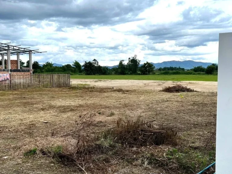 ที่ดินเปล่าแปลงสวย ปรับถมแล้ว พร้อมสร้างบ้าน บรรยากาศดี สันกำแพงสายใหม่ เชียงใหม่