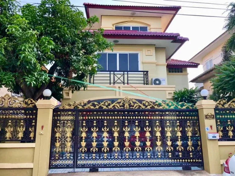 For Rent ลดราคาพิเศษ บ้านเดี่ยว หมู่บ้านกรองทอง ศรีนรินทร์ ศรีด่าน22