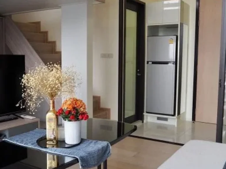 ให้เช่า Chewathai Residence Asoke ห้องLoft Duplex ใกล้ MRT พระราม 9