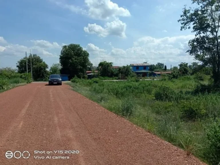 ขายที่ดินเปล่า ที่ดินแบ่งขาย ติดถนนลาดยาง ทางหลวงชนบทสายบ้านสะพานหิน-บ้านภิรมณ์สุข