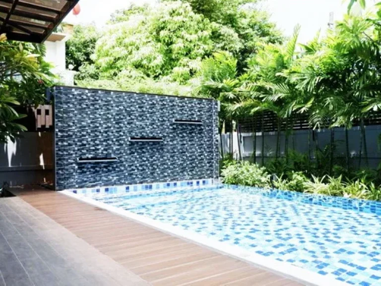 เช่า FOR RENT HOUSE PHRAKANONG WITH PRIVATE POOL 4 beds 4 baths 120 Sqw170000