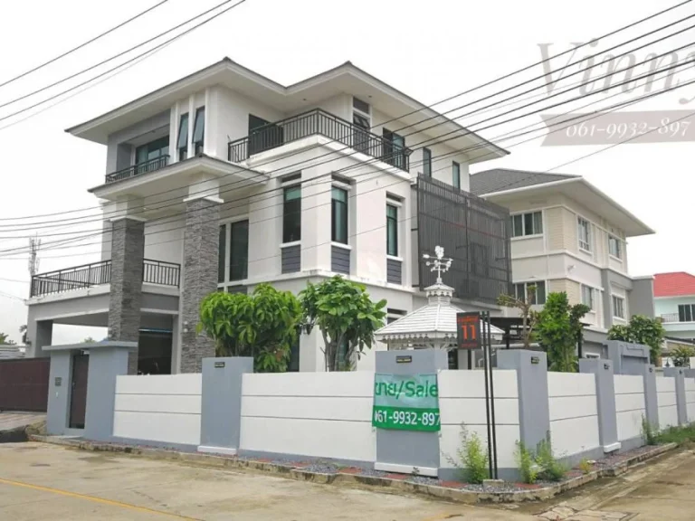 ขายบ้านหรู พร้อมอยู่ ด่วน The Elegance เพชรเกษม 81 3 ชั้น 101 ตรว 375 ตรม