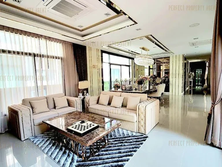 บ้านเดี่ยว The Grand Rama II เดอะแกรนด์ พระราม 2 บ้านใหม่มาก แปลงมุม Modern Style