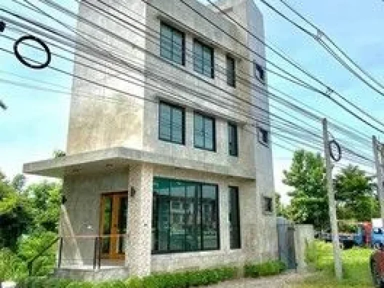 ขายอาคารตกแต่งสไตล์Modern Loft ติดถนน ทำเลดี เจ้าของขายเอง อำเภอสันกำแพง จังหวัดเชียงใหม่