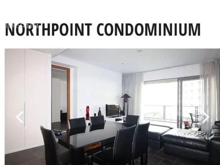 ขาย นอร์ทพอยท์ ในพัทยา ชลบุรี คอนโด For sell Northpoint 1 bed 80 Sqm nice view Price 79 M FQ S03-1030