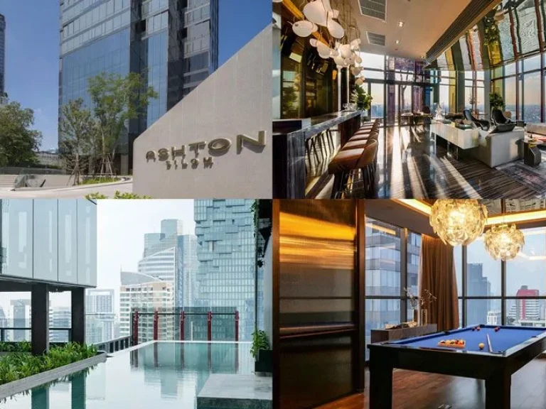 ขายพร้อมผู้เช่า Ashton Silom 1 ห้องนอน 32 ตรม ชั้น 14 ห้องสวยแต่งครบ 8 ล้าน