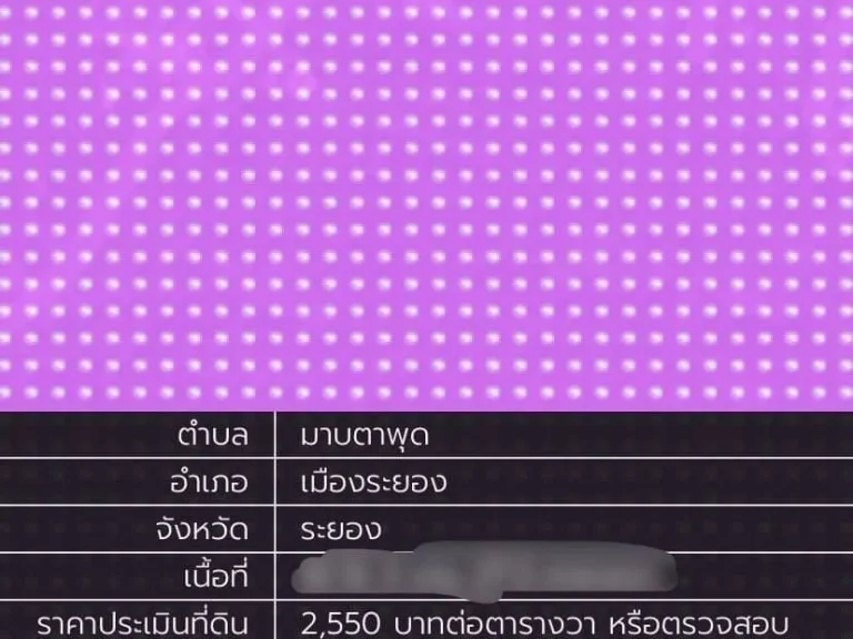 ขายที่ดิน มาบตาพุด 486-3-505 ไร่ อเมือง จังหวัดระยอง