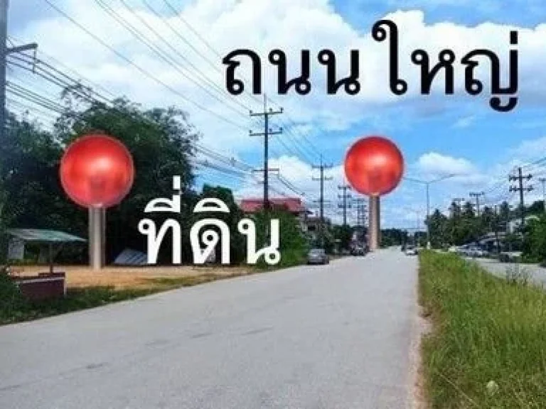 ขายด่วนที่ดิน ในเมืองนราธิวาส ถมแล้ว น้ำไฟพร้อม ติดถนนสายสุริยะประดิษฐ์ เดินทางสะดวก ใกล้แหล่งชุมชน