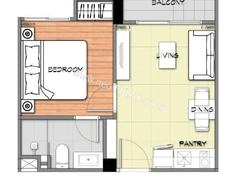 ขายห้องคอนโด Venetian Signature Condo Pattay ราคาพิเศษ เฟอร์ครบ ลากกระเป๋า เข้าอยู่ได้เลย