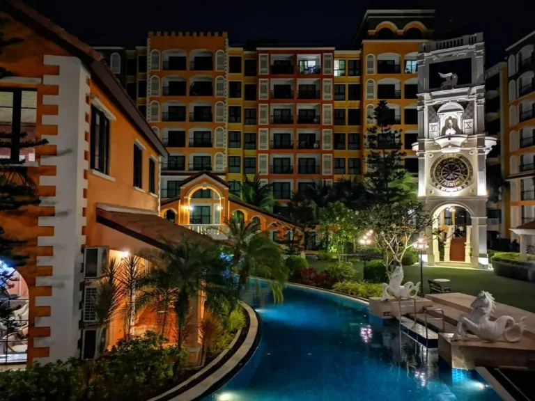 ขายห้องคอนโด Venetian Signature Condo Pattay ราคาพิเศษ เฟอร์ครบ ลากกระเป๋า เข้าอยู่ได้เลย