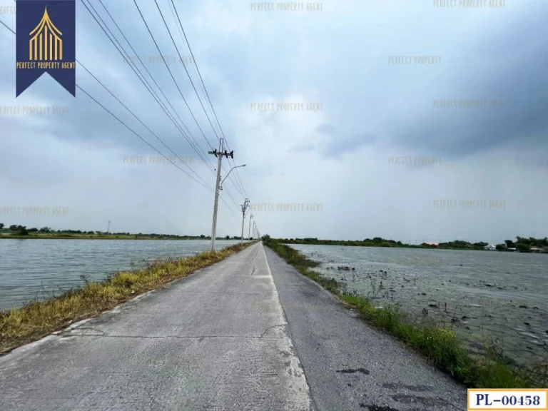 ที่ดินเปล่า ใกล้เอเเบค ติดถนนซอย 2 ด้าน บางบ่อ สมุทรปราการ ทำเลดี