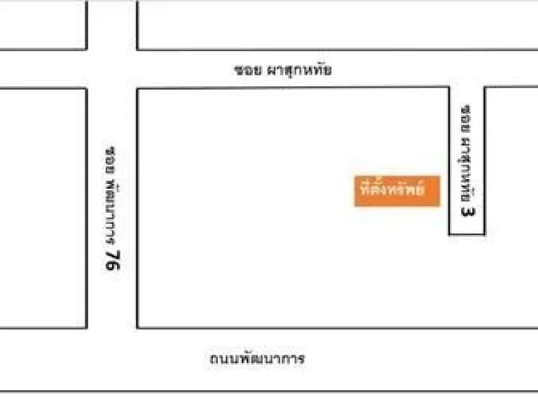 ทรัพย์ราคาดี ขาย ที่ดิน ประเวศ ประเวศ 200 ตรว 137 ล้าน