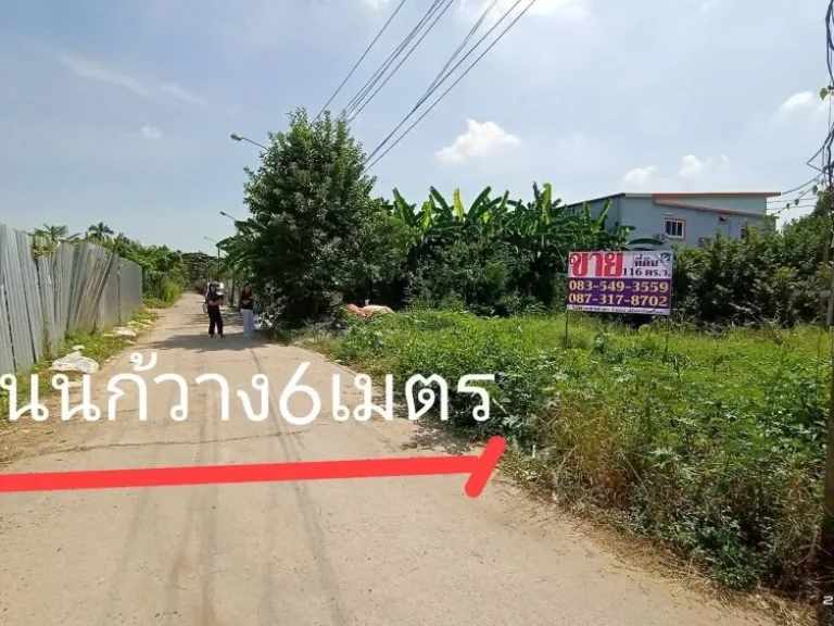 ขายที่ดิน กรุงเทพกรีฑา ซ8 แยก4 เนื้อที่ 116ตรว บางกะปิ กรุงเทพฯ