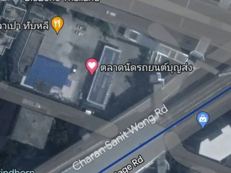 ให้เช่าที่ดินเปล่ากลางใจเมือง บางพลัด ใกล้ MRT สิรินธร มีอาคารเดิมของ lpn อยู่ ไม่ต้องก่อสร้างอาคารใหม่