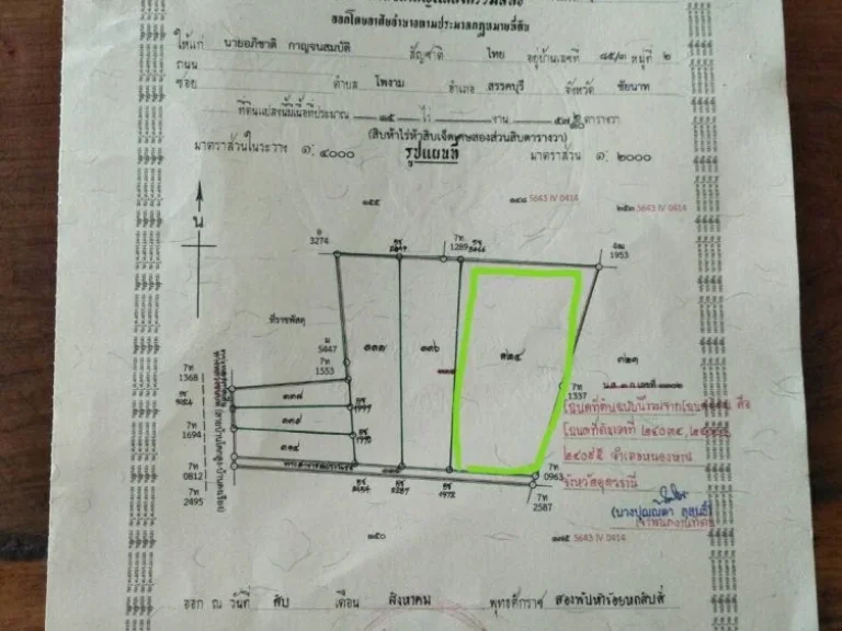 ขายที่ดิน ขายถูก 6 ไร่ อยู่ในแหล่งชุมชน อหนองหาน จอุดรธานี